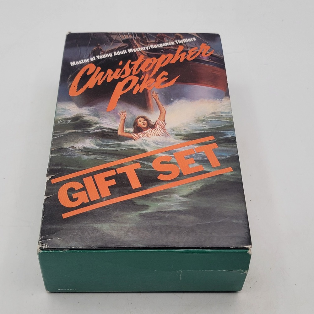 Christopher Pike Gift Set 3 Paperback Books Box Set 1988 First Printing Good